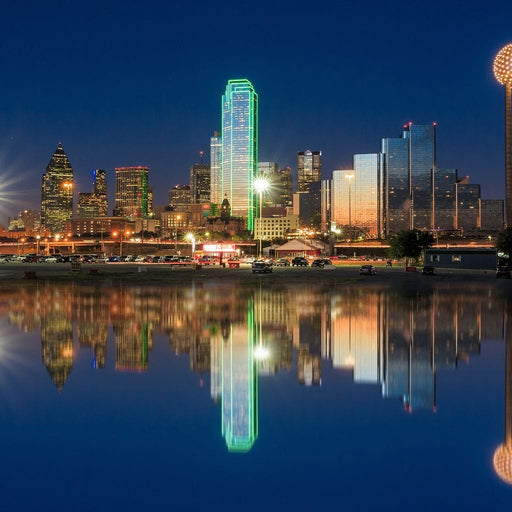Dallas Skyline Canvas Print