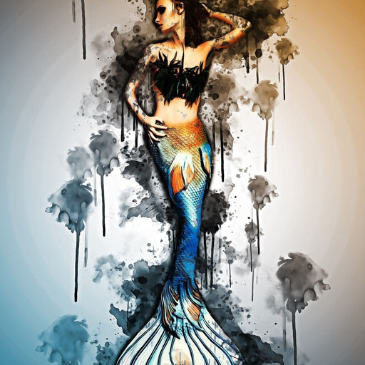 Mermaid - Johanjjf Canvas Print