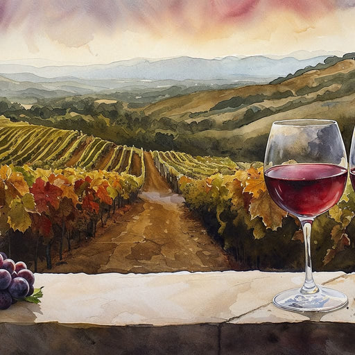 Vineyard Serenity Canvas Print