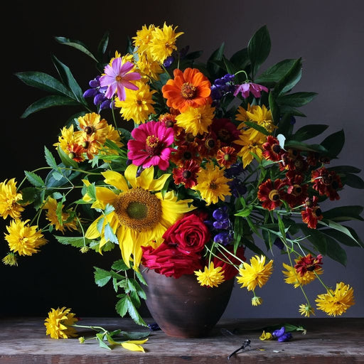 Sunflower Bouquet Canvas Print