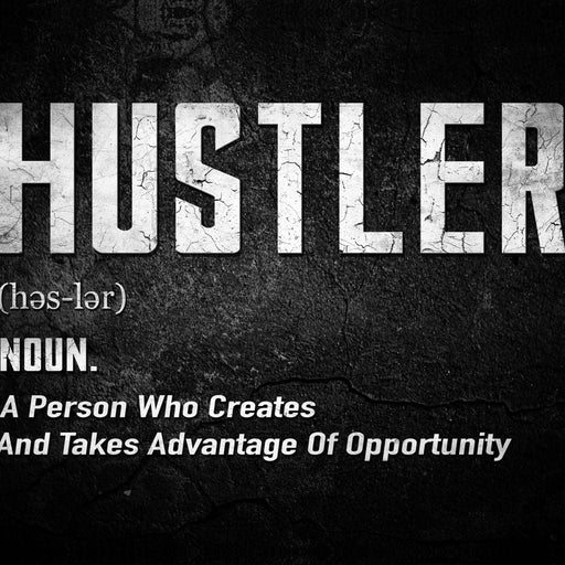 Hustle - David Drake Canvas Print