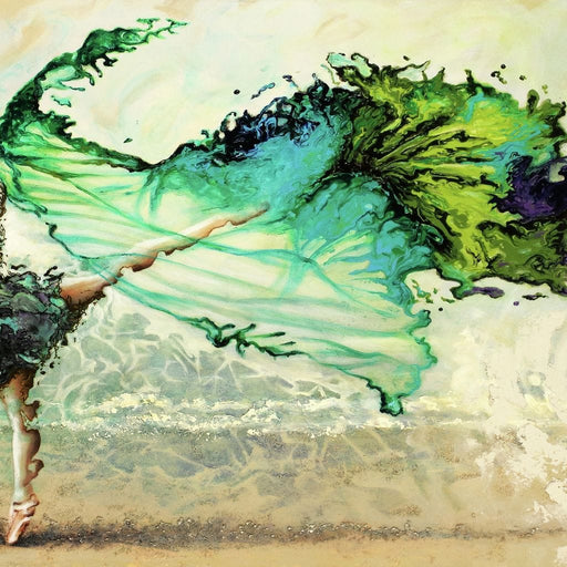 Ballerina Butterfly Canvas Print