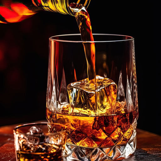 Whiskey's Prismatic Elegance Canvas Print