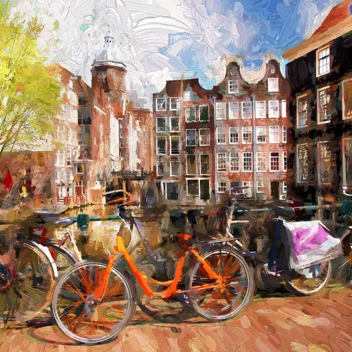 Amsterdam City Canvas Print