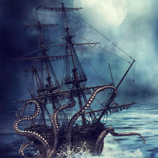 The Kraken Canvas Print