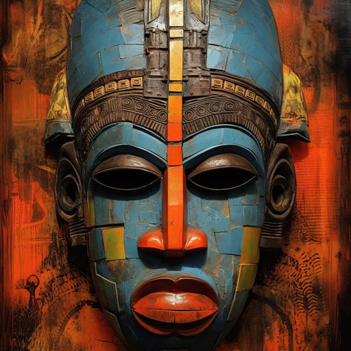 Gaze of the Ancestors - Sakeem Gibbs Canvas Print