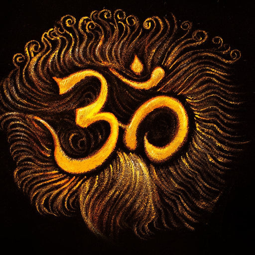 Golden OM Canvas Print