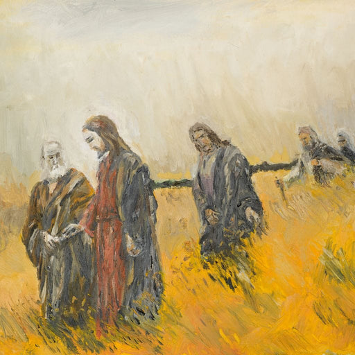 Religious Scene Canvas Print