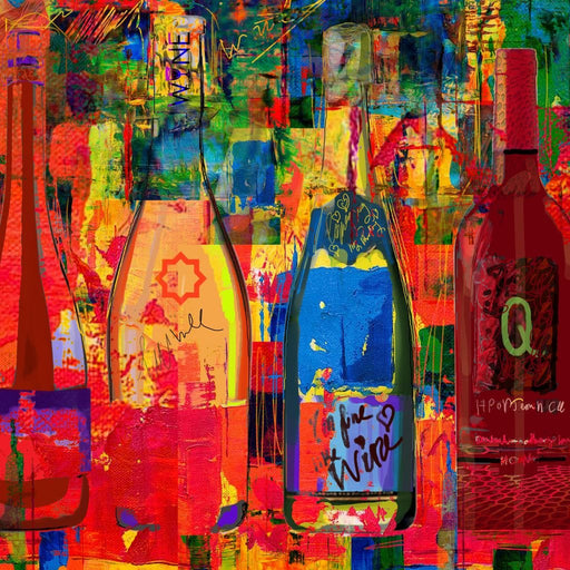 Wines Spring 2 - Qusay-Art Canvas Print