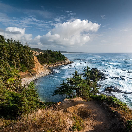 Blue Coast - Lucas Moore Canvas Print