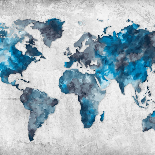 World Map 2 - Mateo Canvas Print