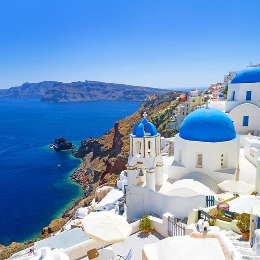 Santorini Canvas Print
