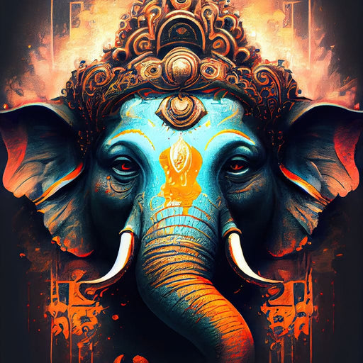 Ganesha's Strength Canvas Print