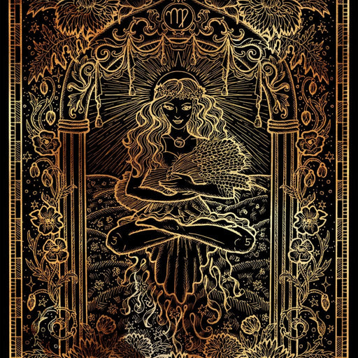 Zodiac sign Virgo Canvas Print