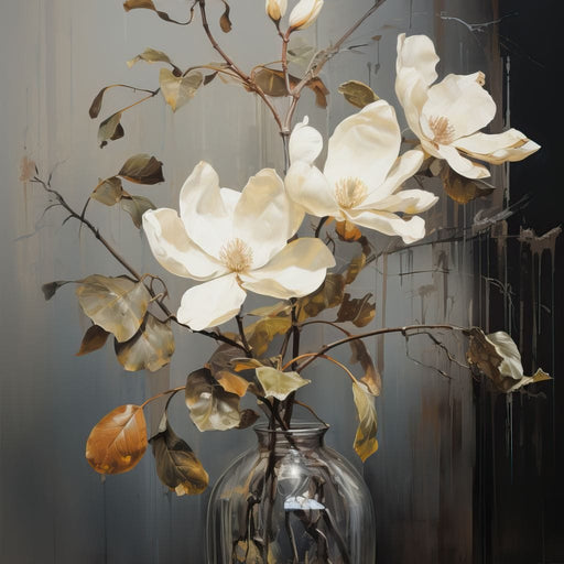 Magnolia Melody Canvas Print