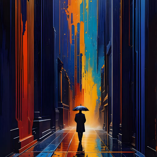 Streets of Loneliness - Johanjjf Canvas Print