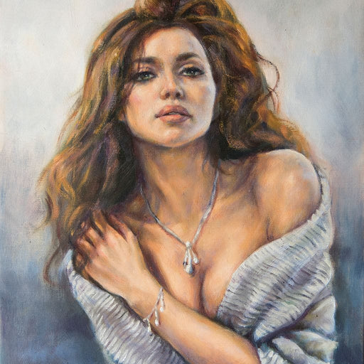 Sensual Portrait Canvas Print