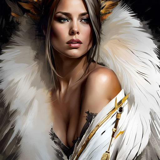 Female Portrait 161 - Johanjjf Canvas Print