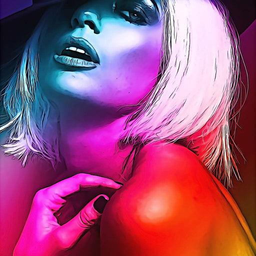 Seductive Blonde 1 - Johanjjf Canvas Print