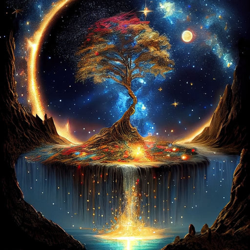 Mythical Tree - Alicia Smith Canvas Print