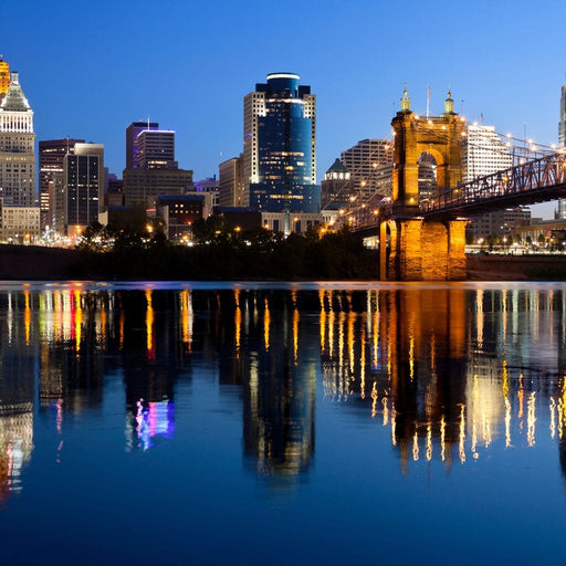 Cincinnati Skyline Canvas Print