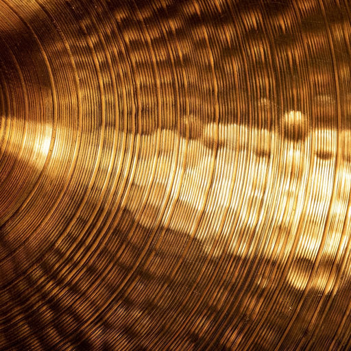 Golden Cymbal Canvas Print