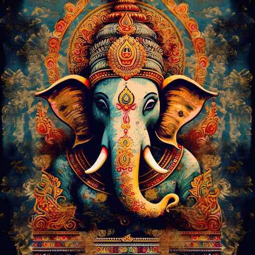 Tranquil Ganesha Canvas Print