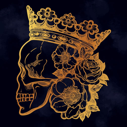 Skull Crown Canvas Print