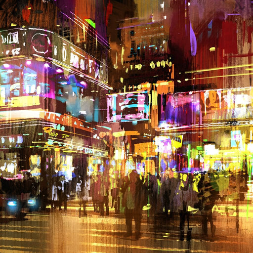 Erythracus Market Canvas Print