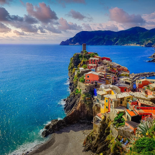 Vernazza Village Canvas Print