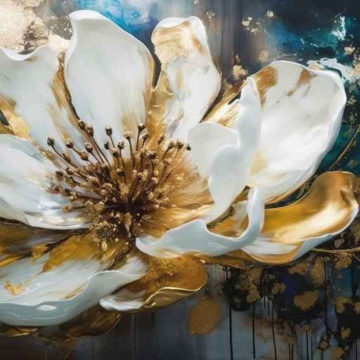 Elegant Flower Bloom 13 - Tanni Cylon Canvas Print