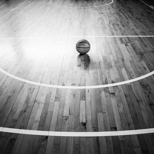 Basketball Dreams - Canvas Print - 5 panel unique wall art of a basketball - this canvas painting makes the perfect gift for a sports fan | NicheCanvas