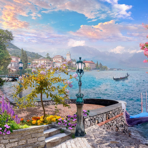 Garden Pier Canvas Print