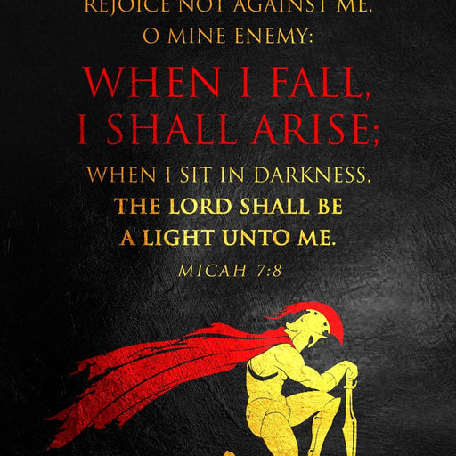 Micah 7:8 - ABConcepts Canvas Print