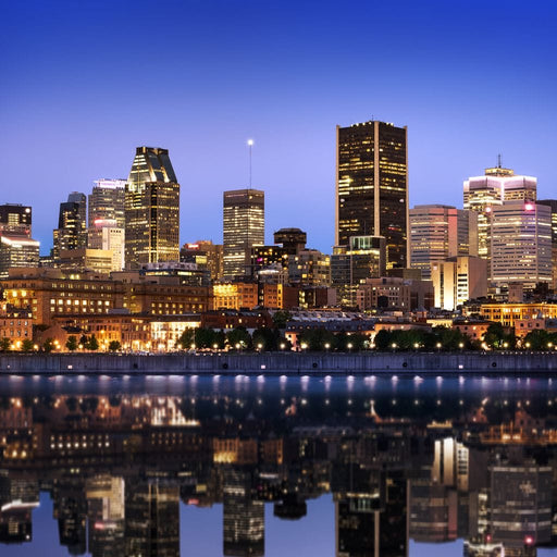 Montreal Skyline Canvas Print