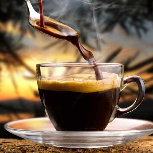 Hot Coffee Canvas Print