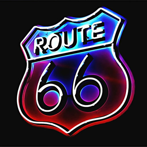 Route 66 - Johanjjf Canvas Print