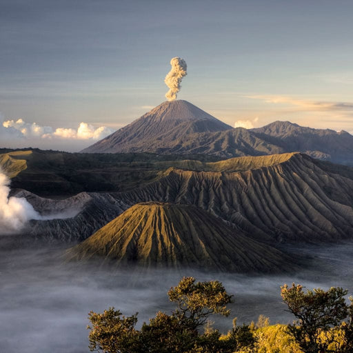 Bromo Volcano Canvas Print