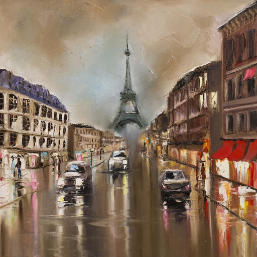 French Avenue Canvas Print
