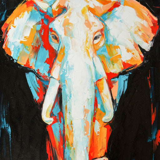 Elephant v2 Canvas Print