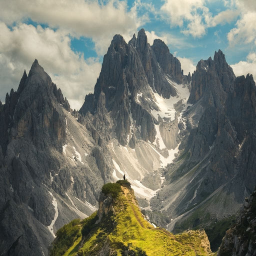 Cadini di Misurina - Enzo Canvas Print