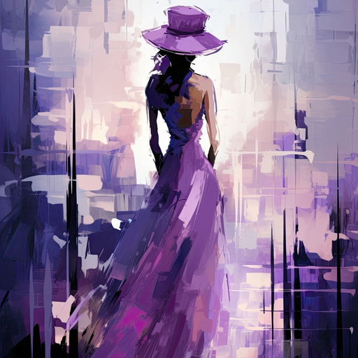 Amethyst Twilight Mystique Canvas Print