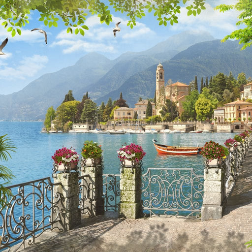 Italian Promenade Canvas Print