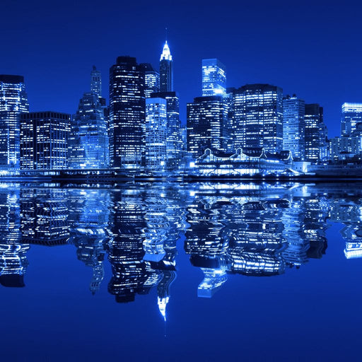 New York City Reflection Canvas Print