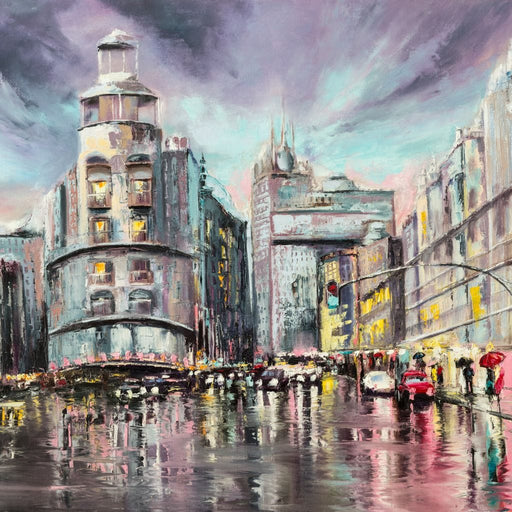 Avenue de Paris Canvas Print