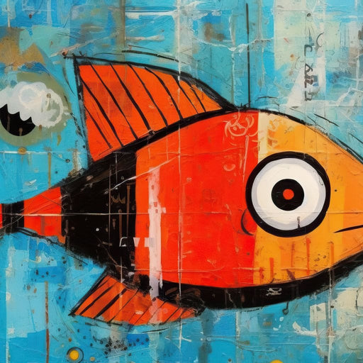 Red Fish Canvas Print