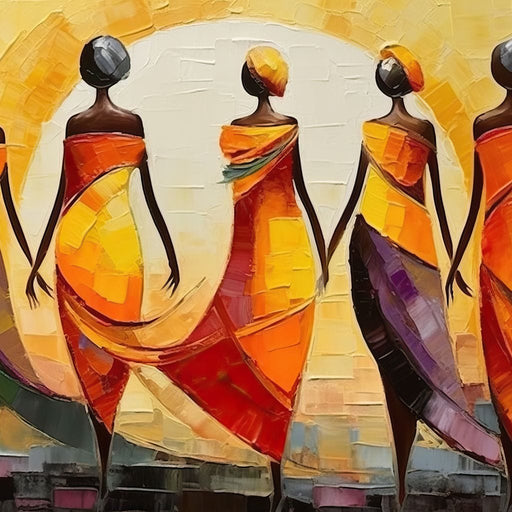 African Sunset - Sakeem Gibbs Canvas Print