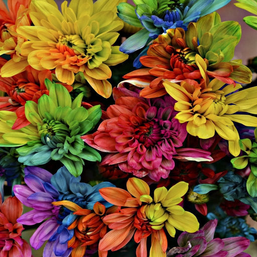 Flowers Wall Art Decor - Canvas Print - beautiful and colorful wall art of flowers made to stand out - this home decor is perfect to give to your family and friends | NicheCanvas