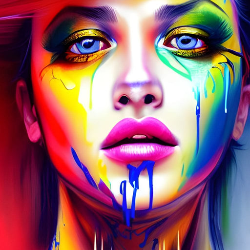 Messy Beauty 003 - Johanjjf Canvas Print