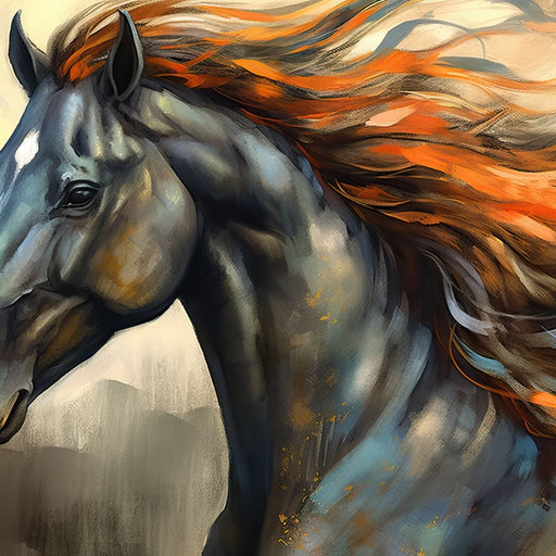 Equestrian Grace - Alicia Smith Canvas Print